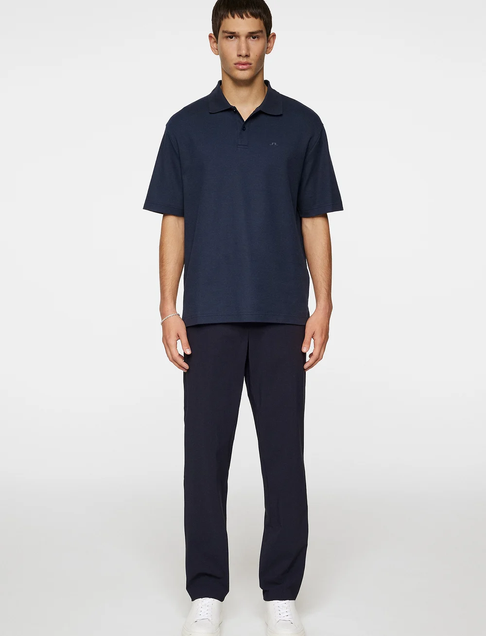 J. Lindeberg - Trond Polo Pique - lühikeste varrukatega polod - jl navy - 4