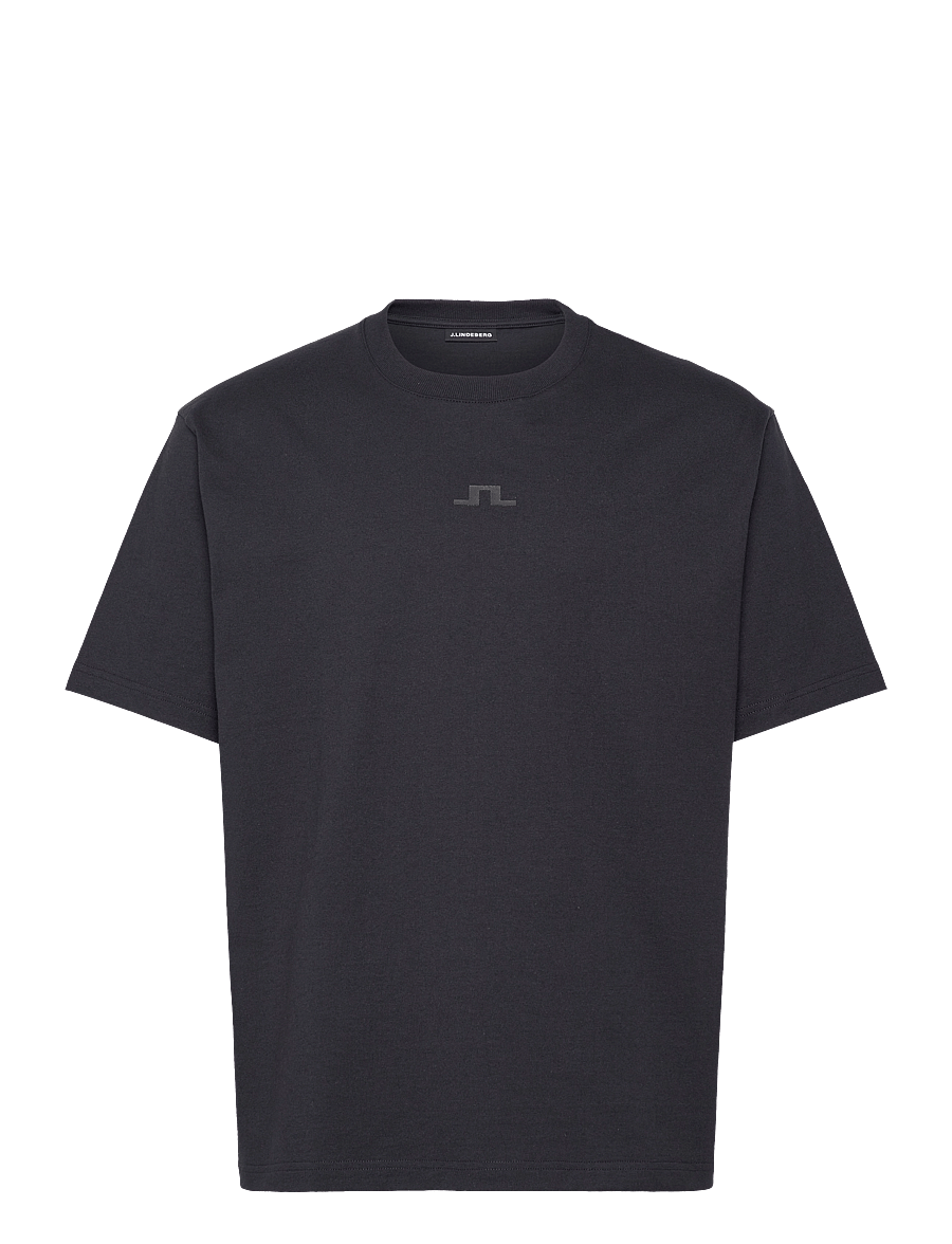 J. Lindeberg - Tjorn Bridge T-Shirt - kortærmede t-shirts - black - 1