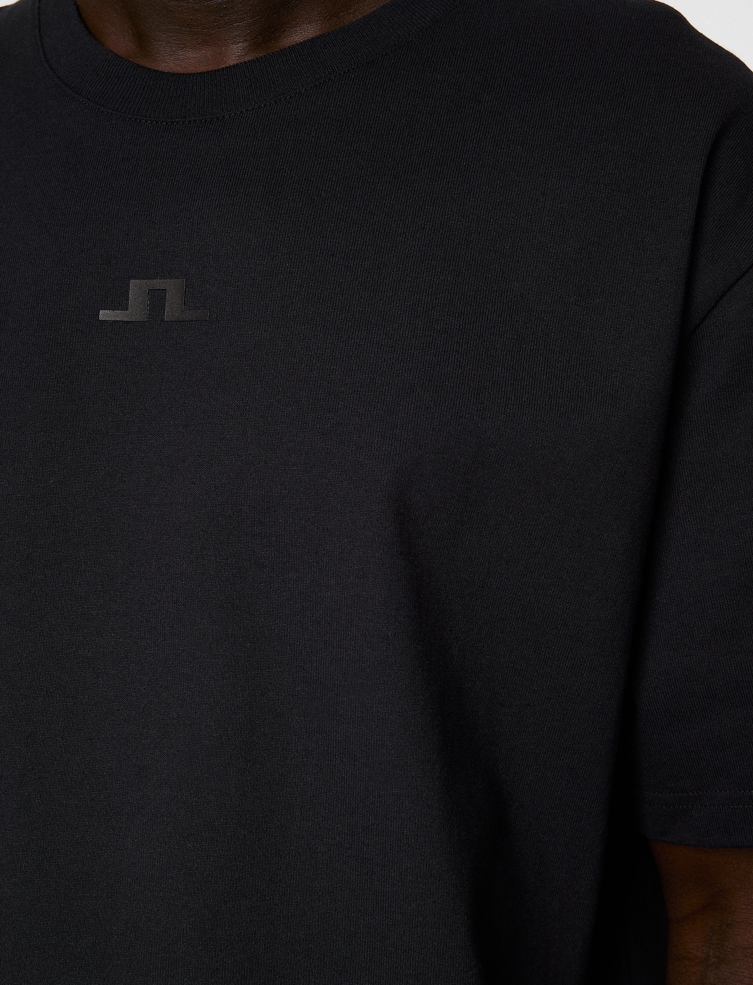 J. Lindeberg - Tjorn Bridge T-Shirt - kortærmede t-shirts - black - 5