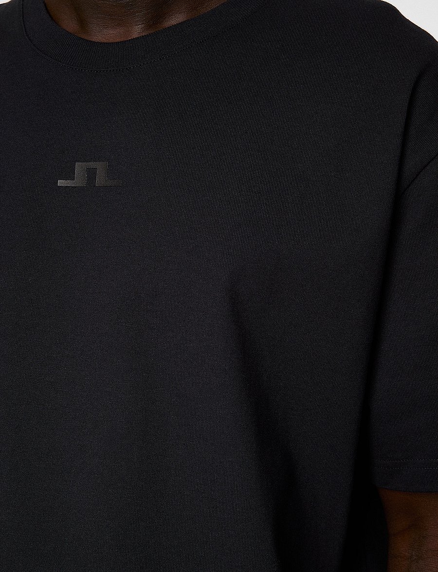 J. Lindeberg - Tjorn Bridge T-Shirt - kortærmede t-shirts - black - 5