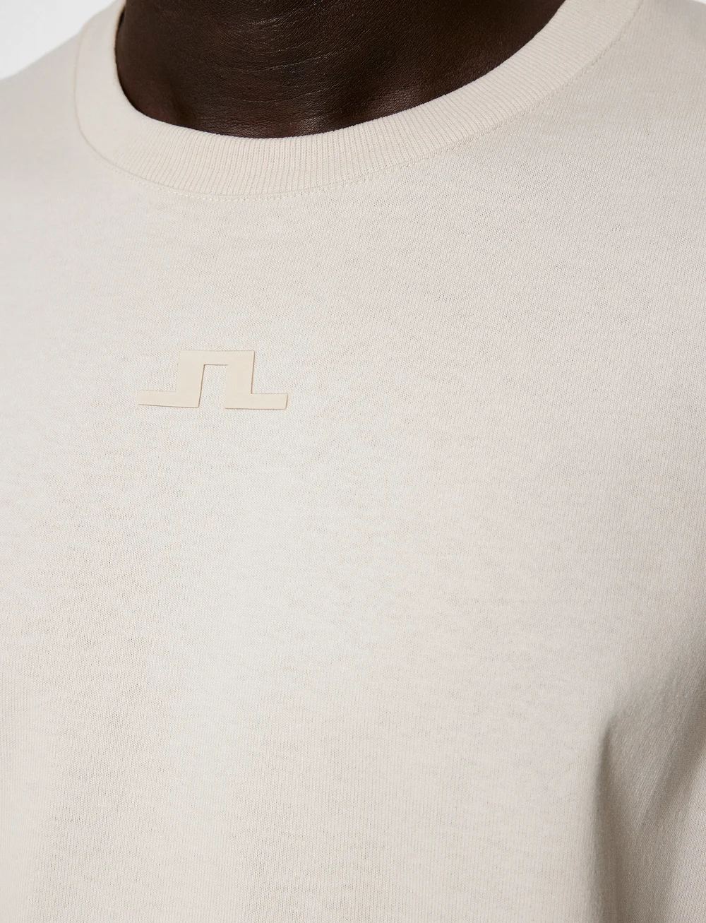 J. Lindeberg - Tjorn Bridge T-Shirt - kortärmade t-shirts - moonbeam - 5