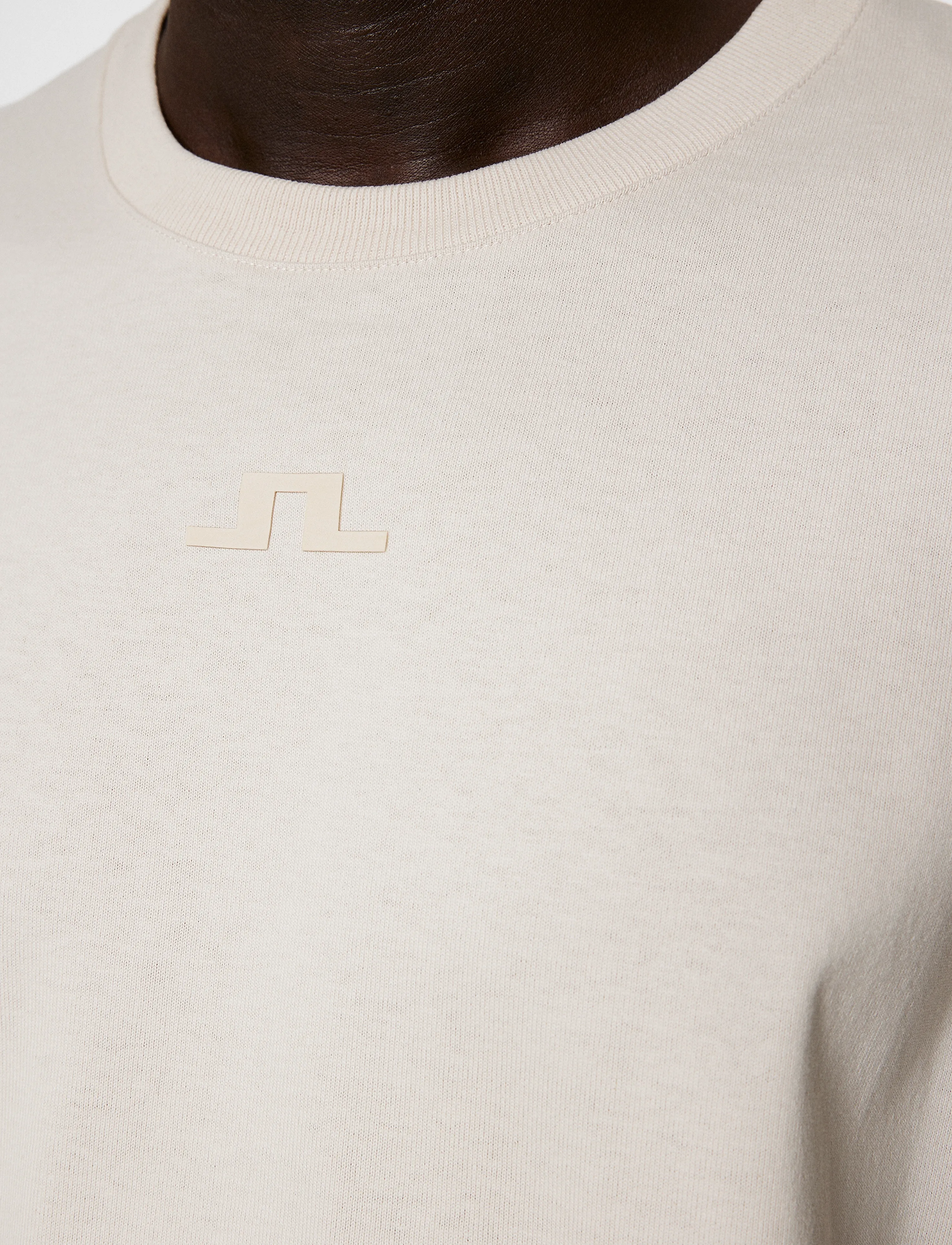 J. Lindeberg - Tjorn Bridge T-Shirt - short-sleeved t-shirts - moonbeam - 5