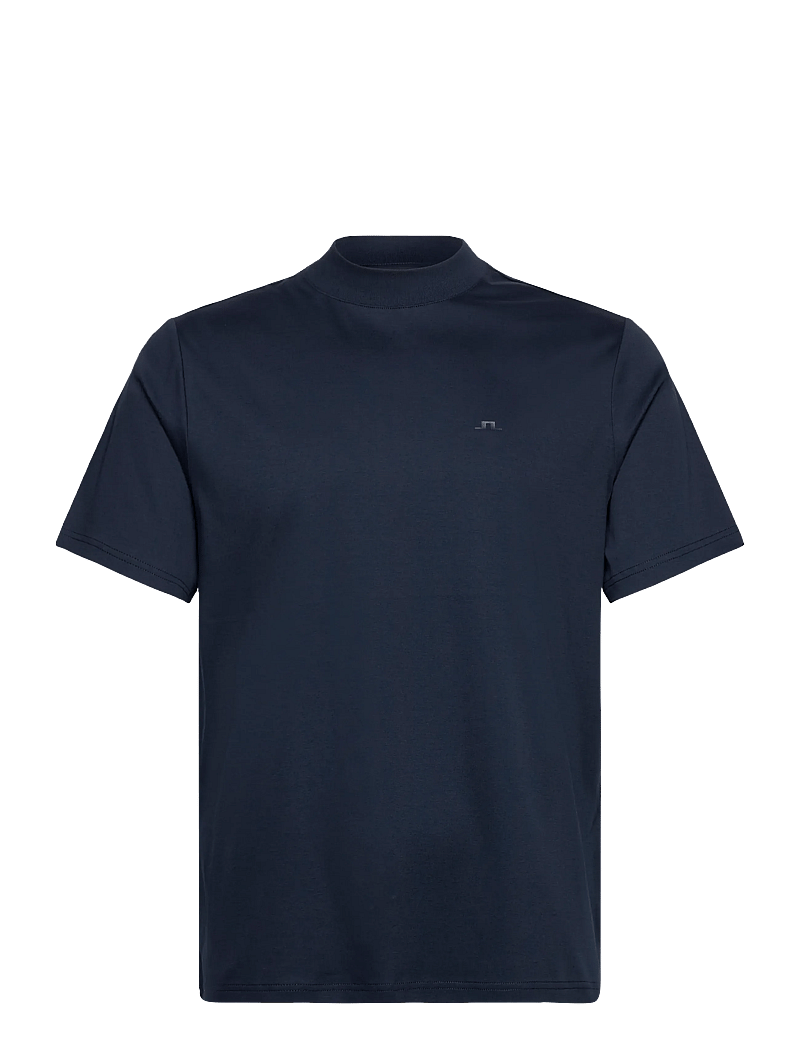 J. Lindeberg - Ace Mock Neck T-Shirt - kortærmede t-shirts - jl navy - 1