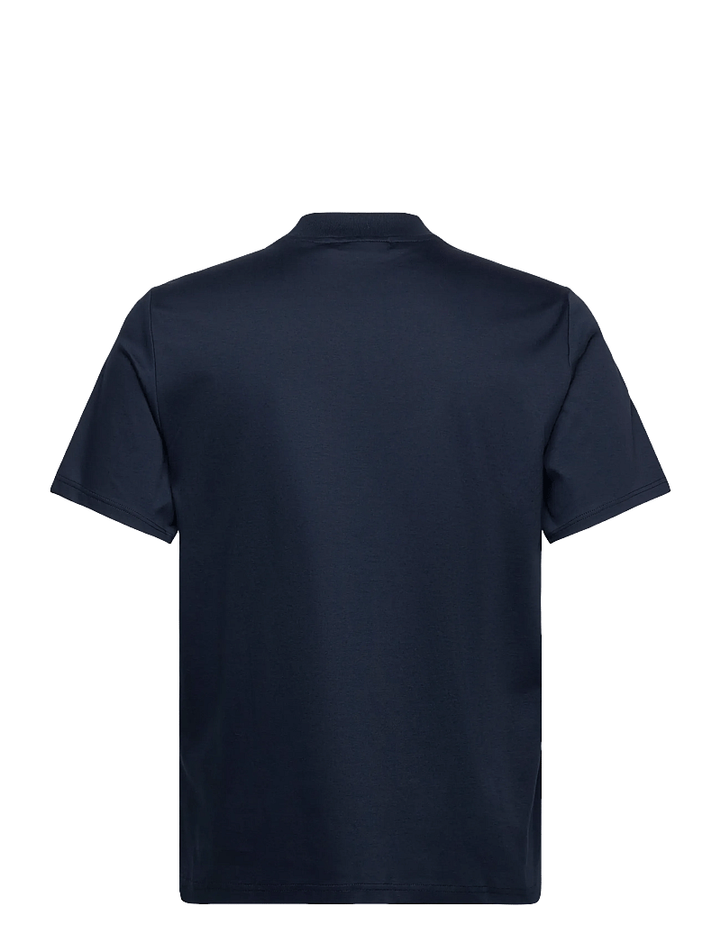 J. Lindeberg - Ace Mock Neck T-Shirt - kortærmede t-shirts - jl navy - 2