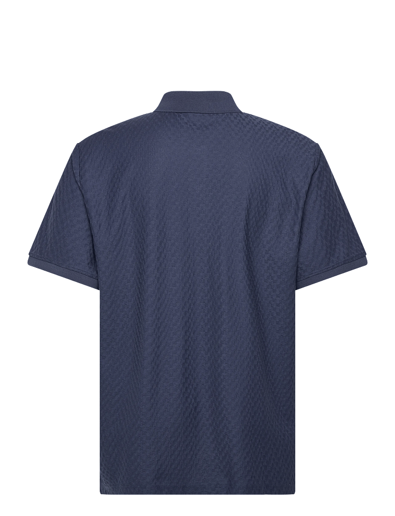 J. Lindeberg - Devon Jacquard Polo - lühikeste varrukatega polod - vintage indigo - 2