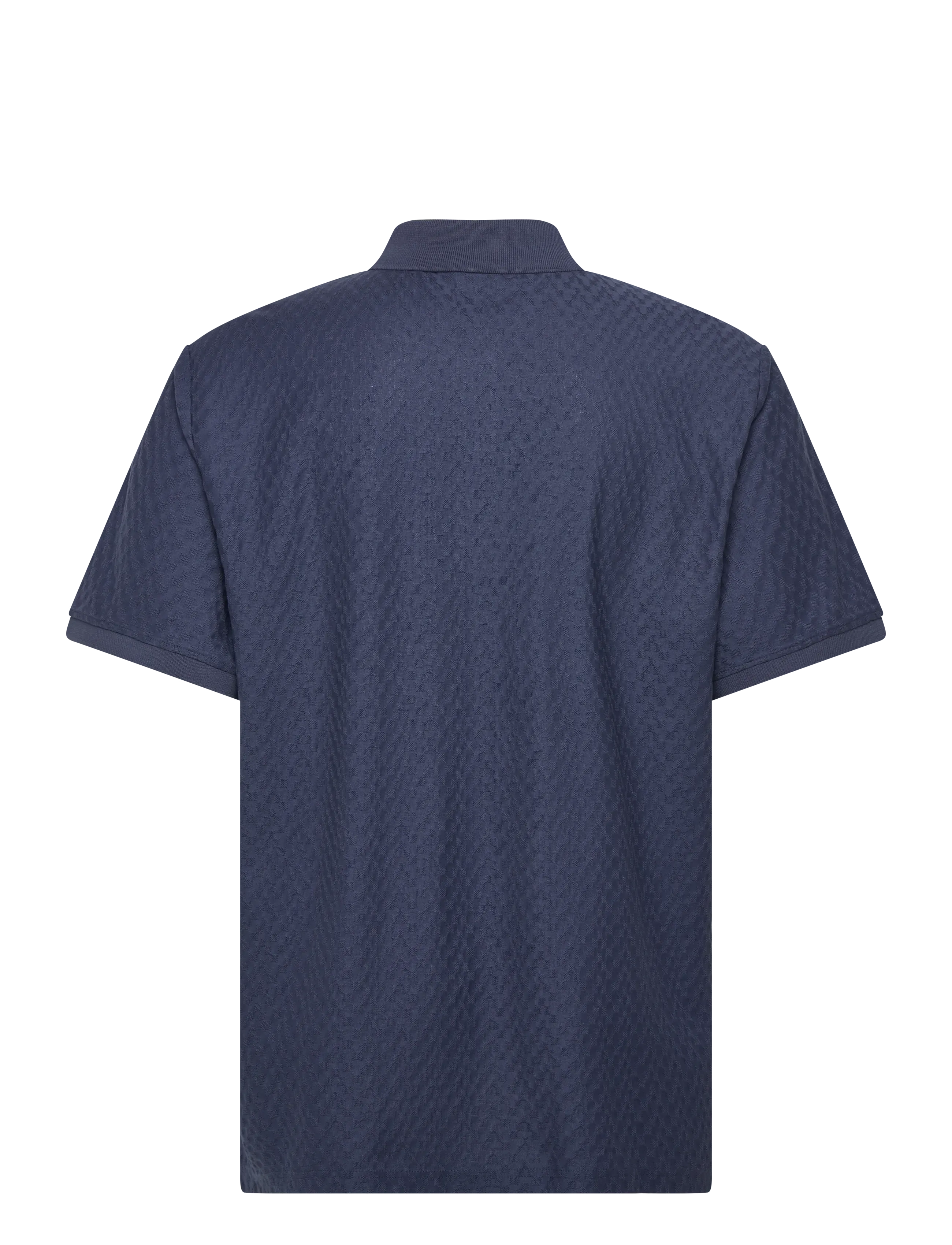 J. Lindeberg - Devon Jacquard Polo - lühikeste varrukatega polod - vintage indigo - 2
