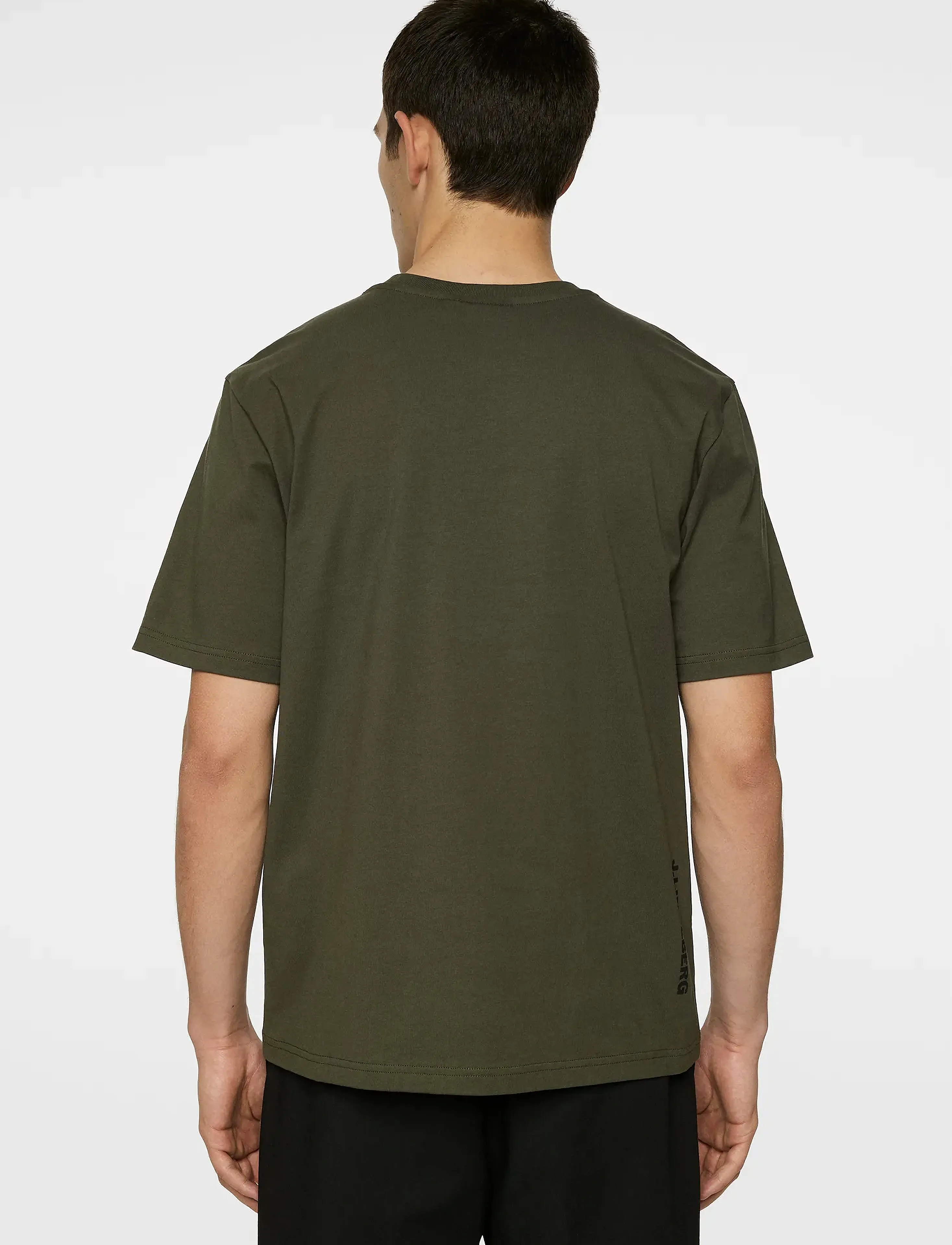 J. Lindeberg - Parcie Seasonal Tee - kortærmede t-shirts - forest green - 3