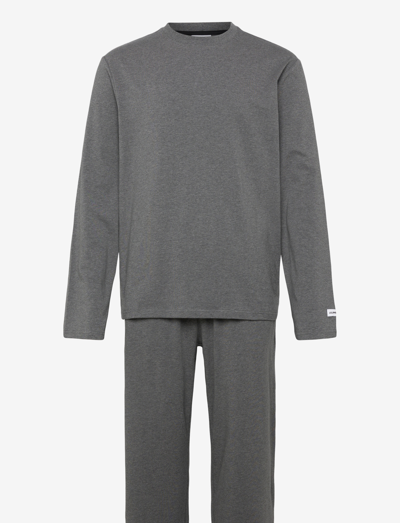 J. Lindeberg - Pierce Pyjama Set - nattkläder - dark grey melange - 1