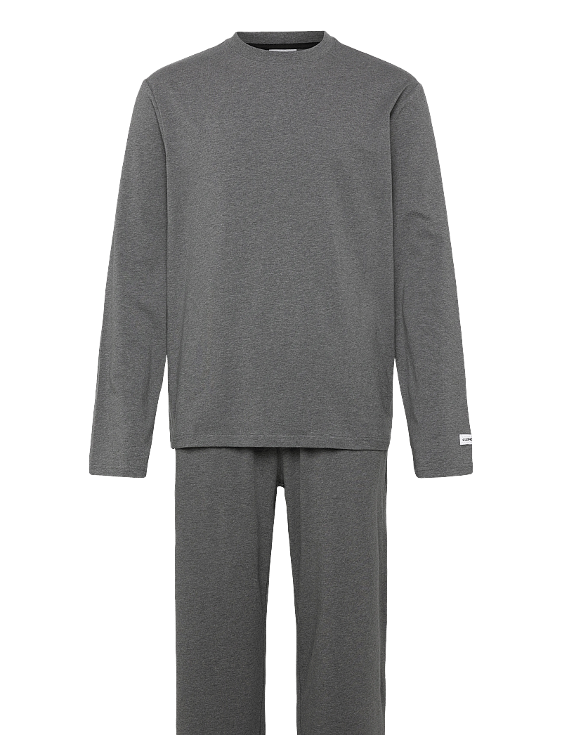 J. Lindeberg - Pierce Pyjama Set - nattkläder - dark grey melange - 1