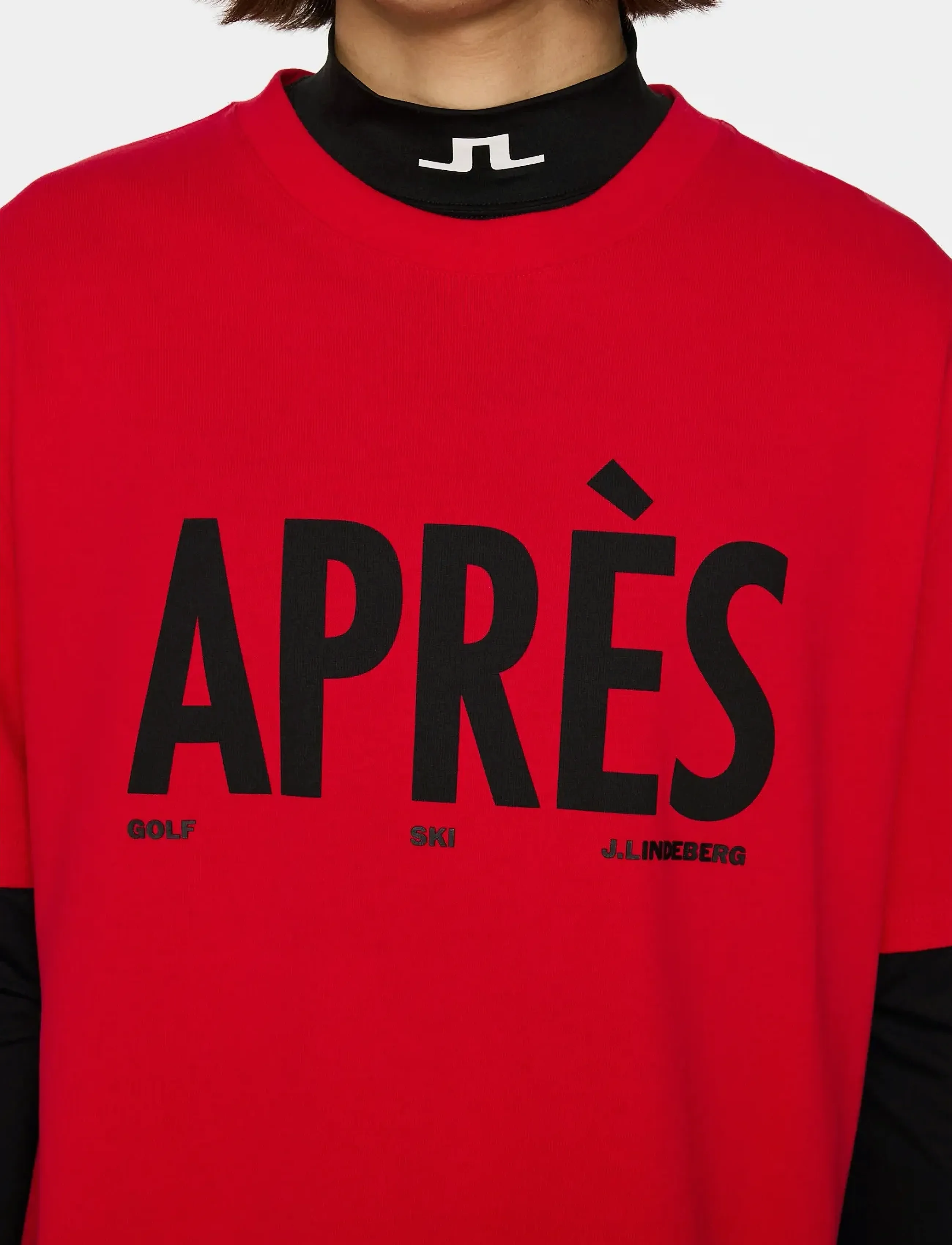 J. Lindeberg Hale Seasonal Logo T-Shirt herr – bild 5