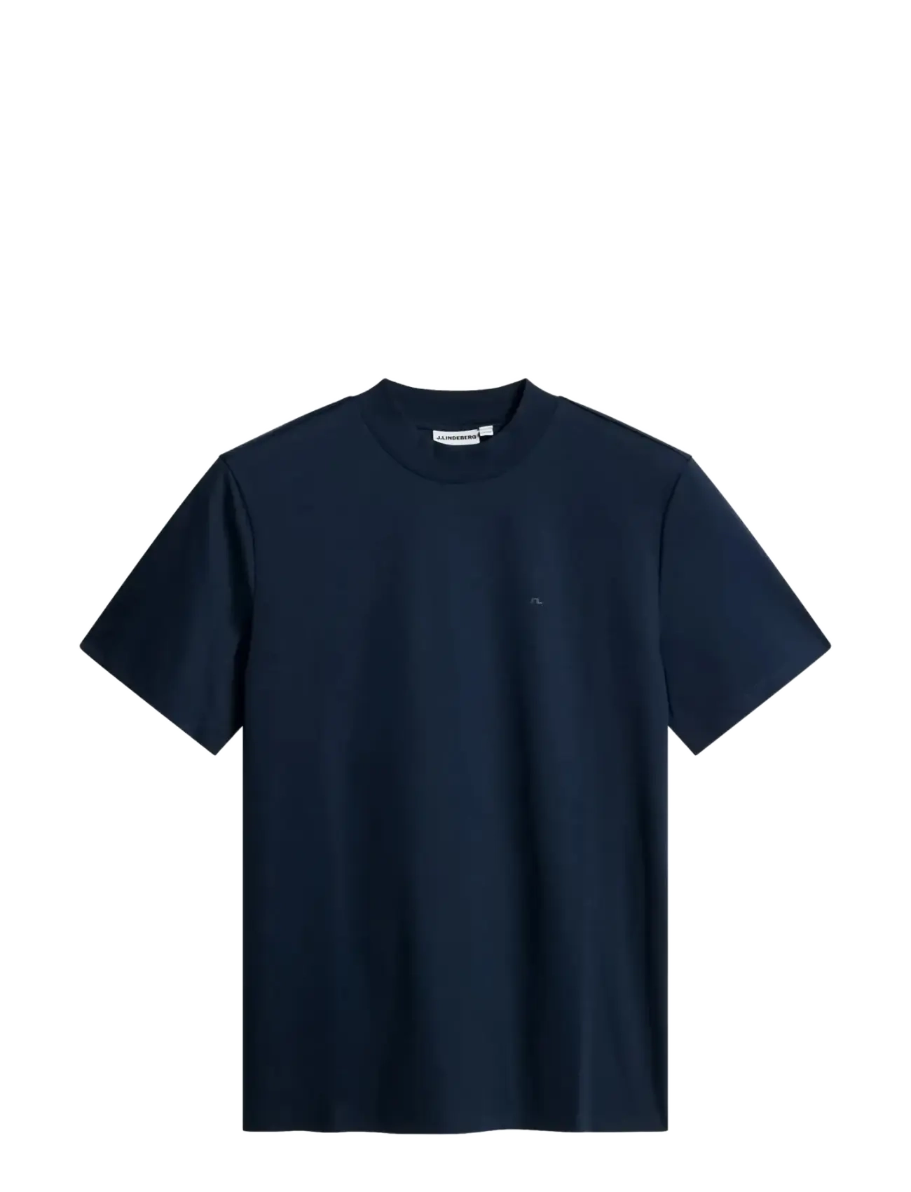 J. Lindeberg - Ace Mock Neck T-Shirt - kortærmede t-shirts - jl navy - 1