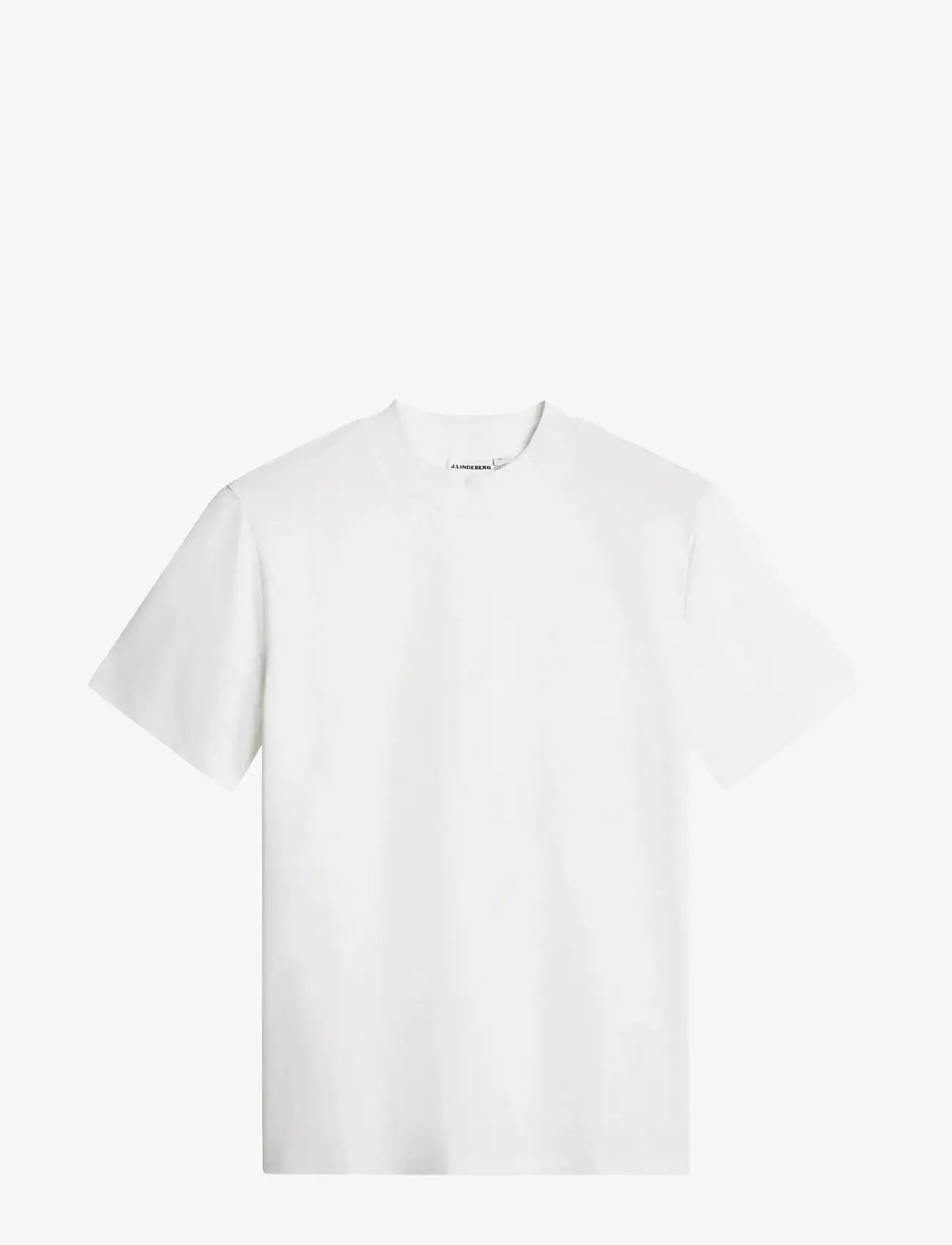 J. Lindeberg - Ace Mock Neck T-Shirt - lühikeste varrukatega t-särgid - white - 1
