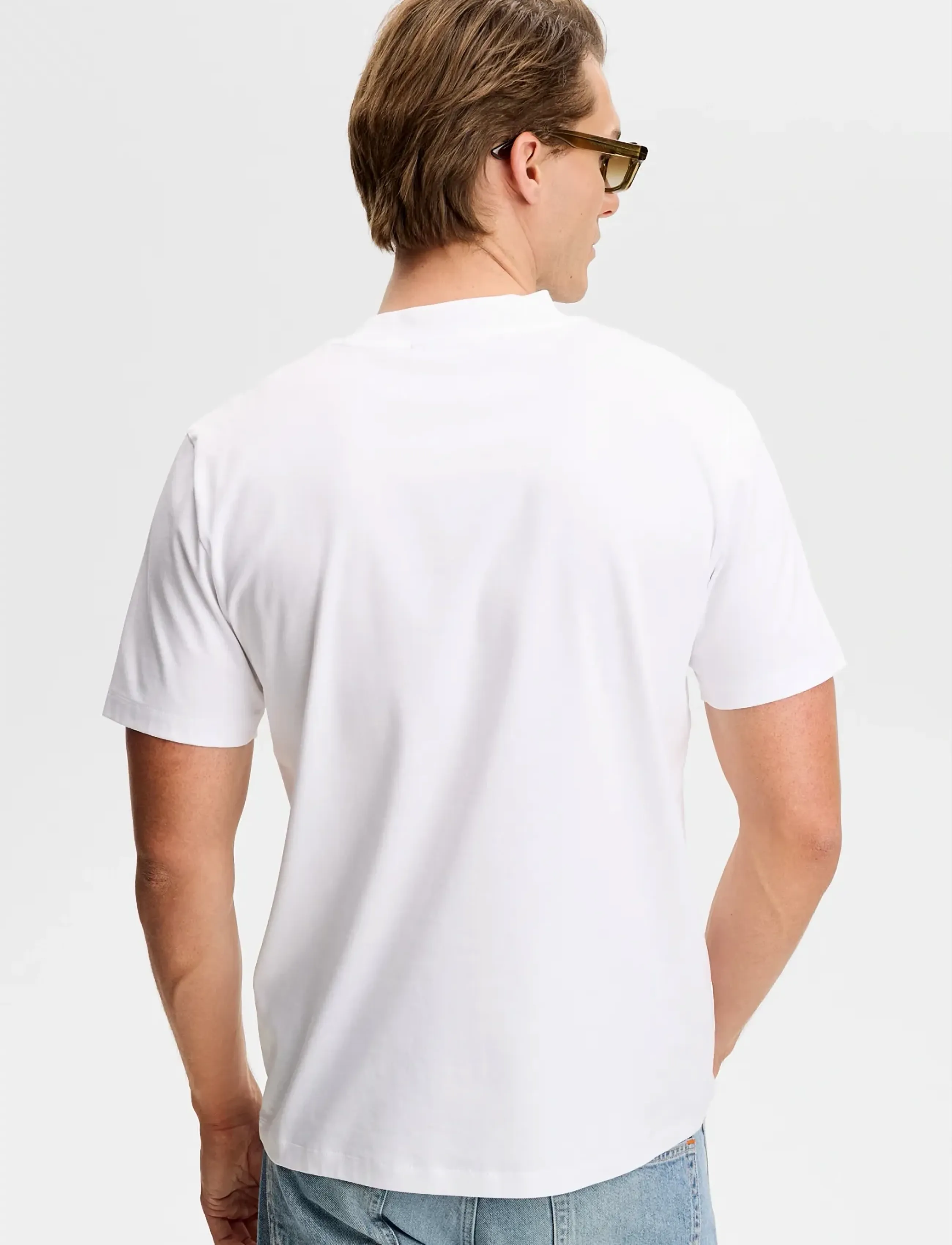 J. Lindeberg - Ace Mock Neck T-Shirt - kurzärmelig - white - 3