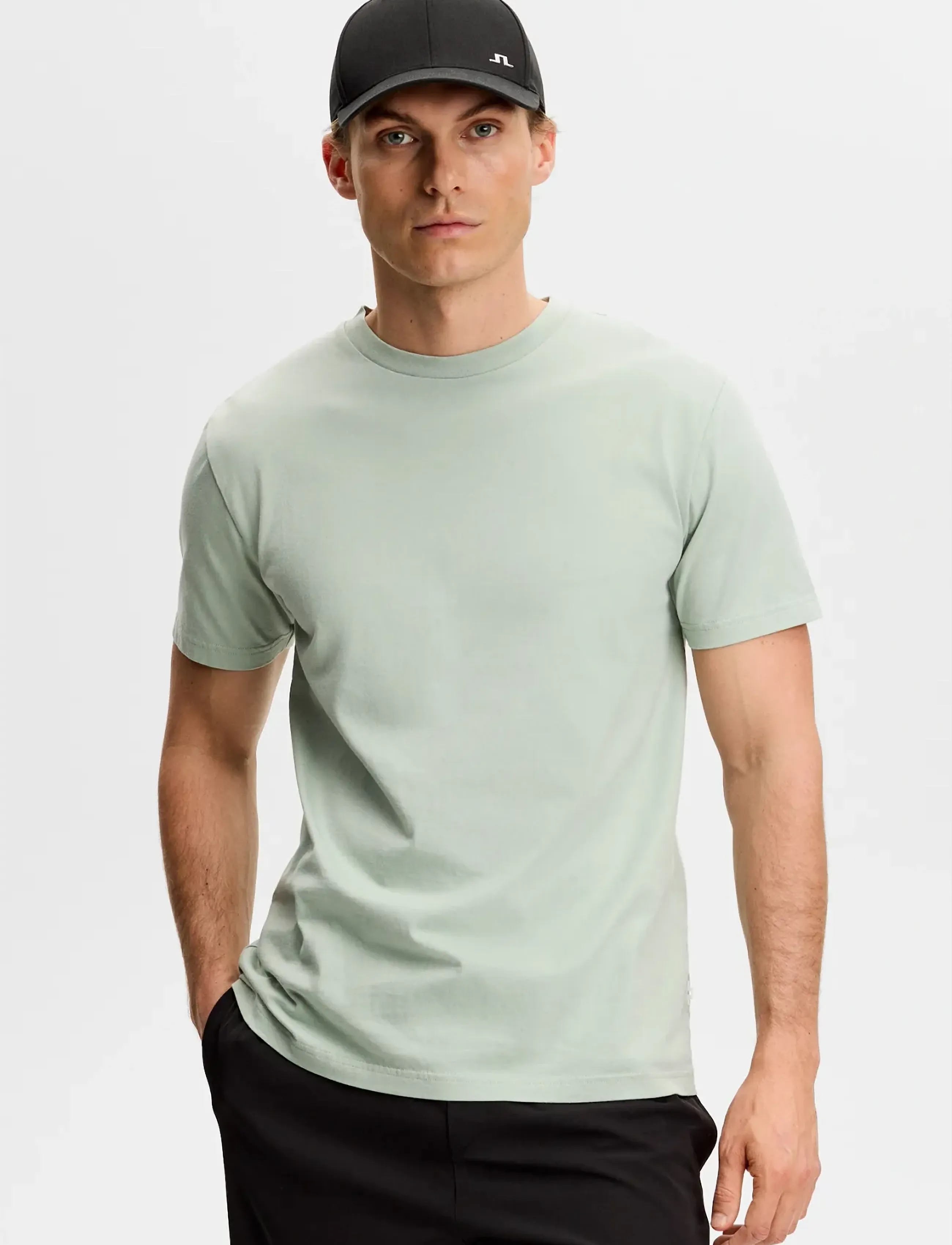 J. Lindeberg Sid Basic T-Shirt - Deals - JADEITE / green