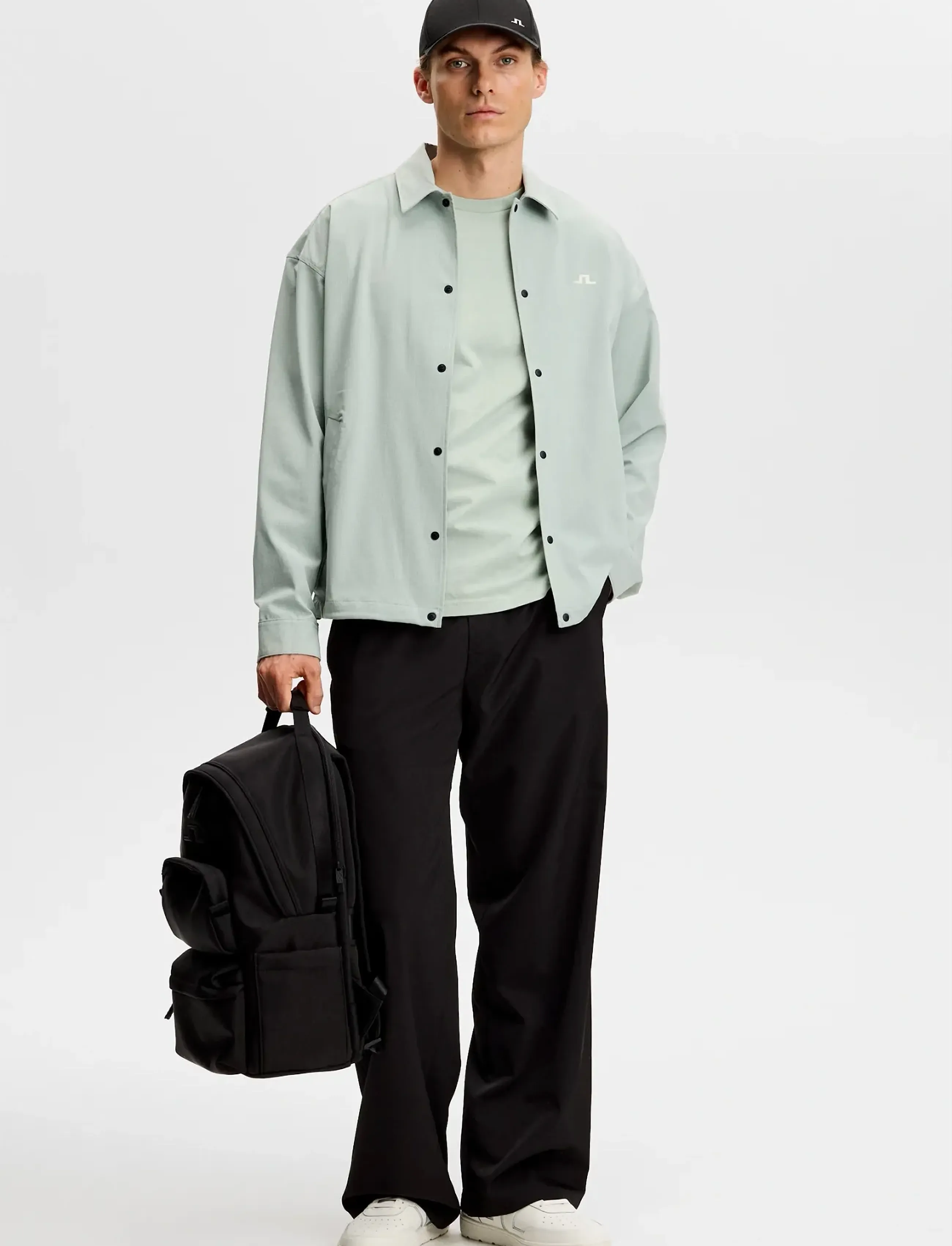 J. Lindeberg - Sid Basic T-Shirt - jadeite - 3