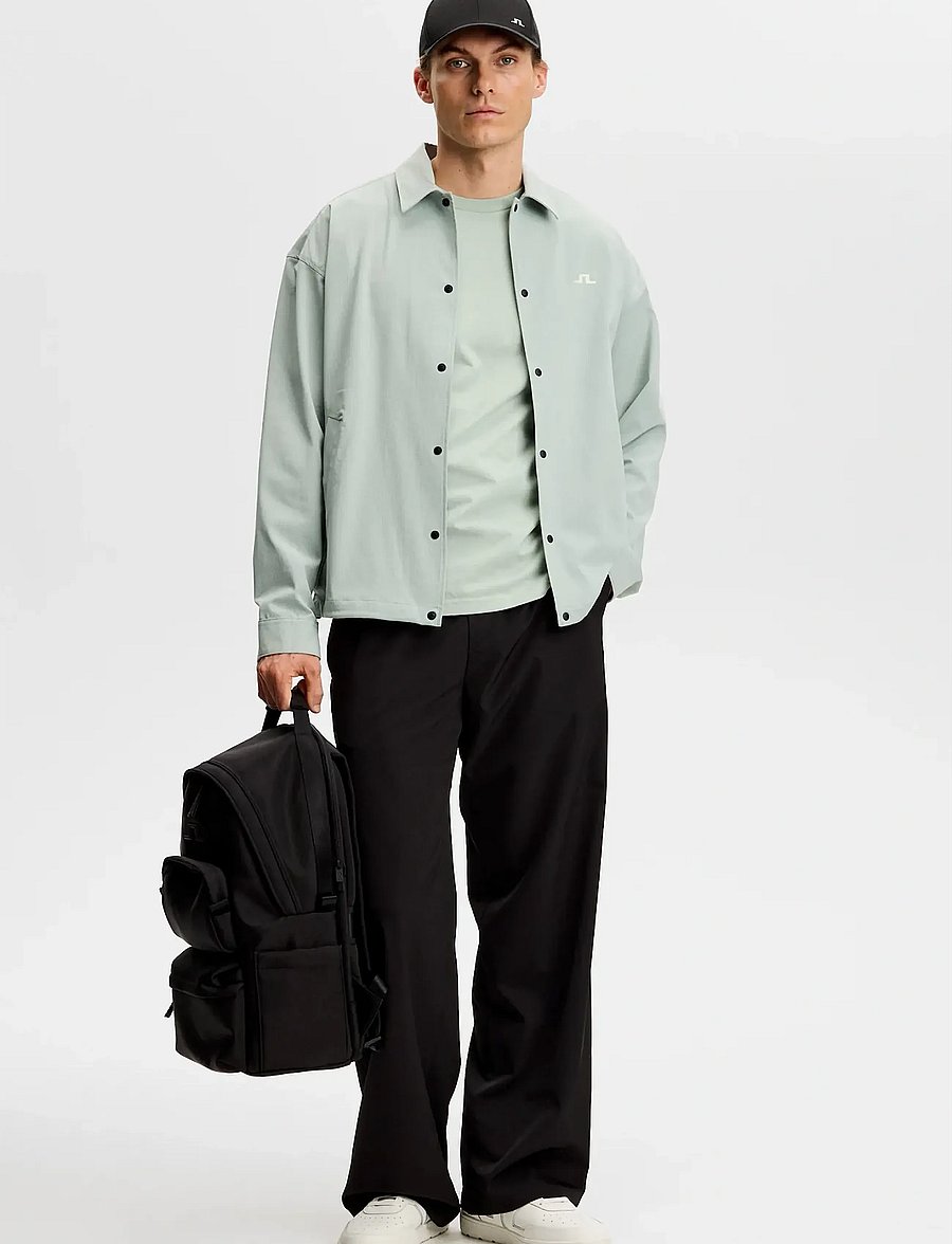 J. Lindeberg - Sid Basic T-Shirt - lühikeste varrukatega t-särgid - jadeite - 3