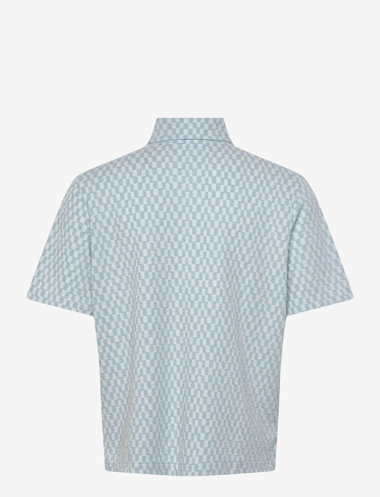 J. Lindeberg - Torpa Jacquard Shirt - basic skjortor - sky light - 2
