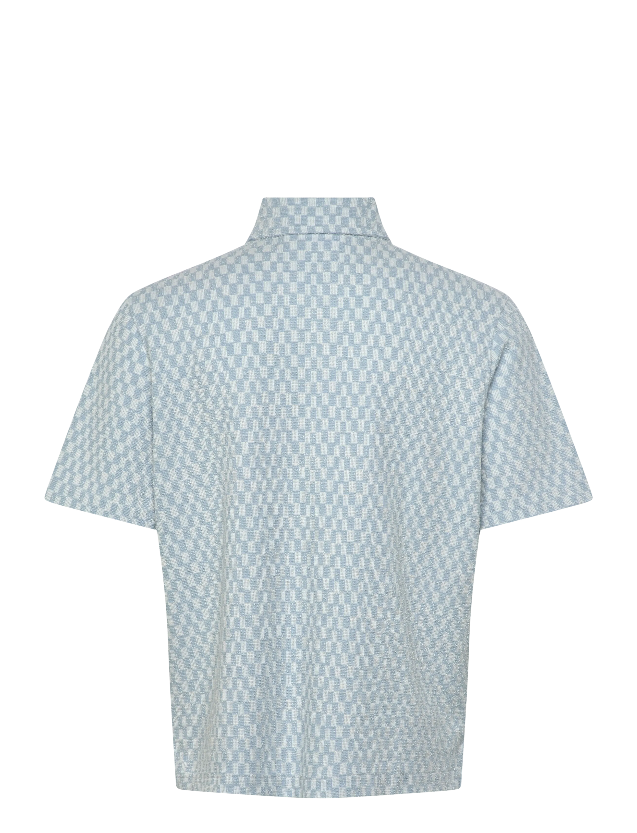 J. Lindeberg - Torpa Jacquard Shirt - basic skjortor - sky light - 2