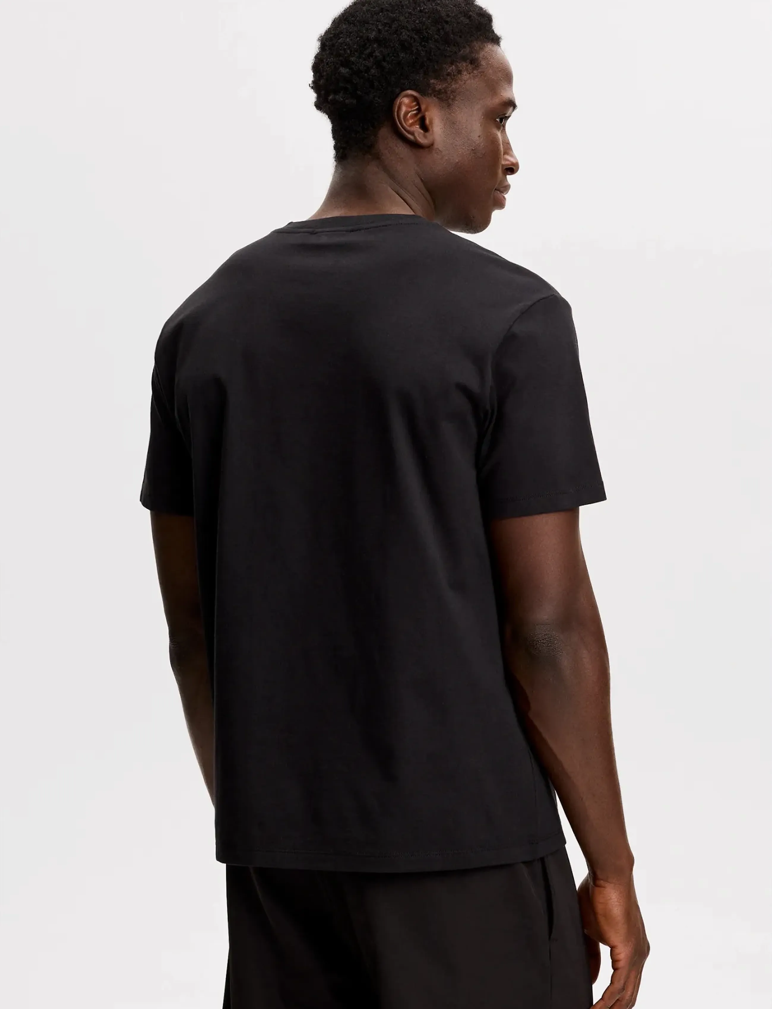 J. Lindeberg - Sid Basic T-Shirt - short-sleeved t-shirts - black - 3