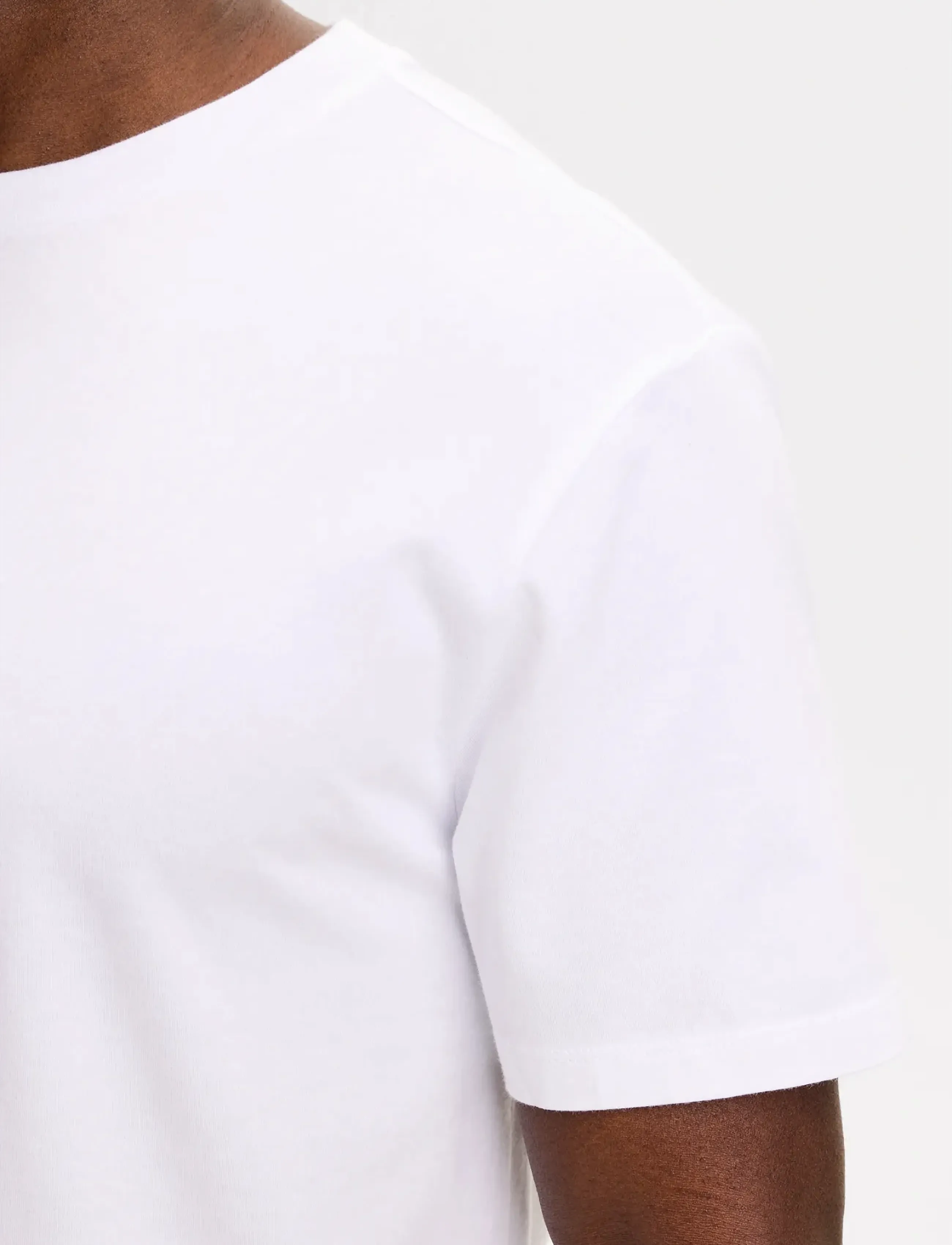 J. Lindeberg - Sid Basic T-Shirt - kortärmade t-shirts - white - 4