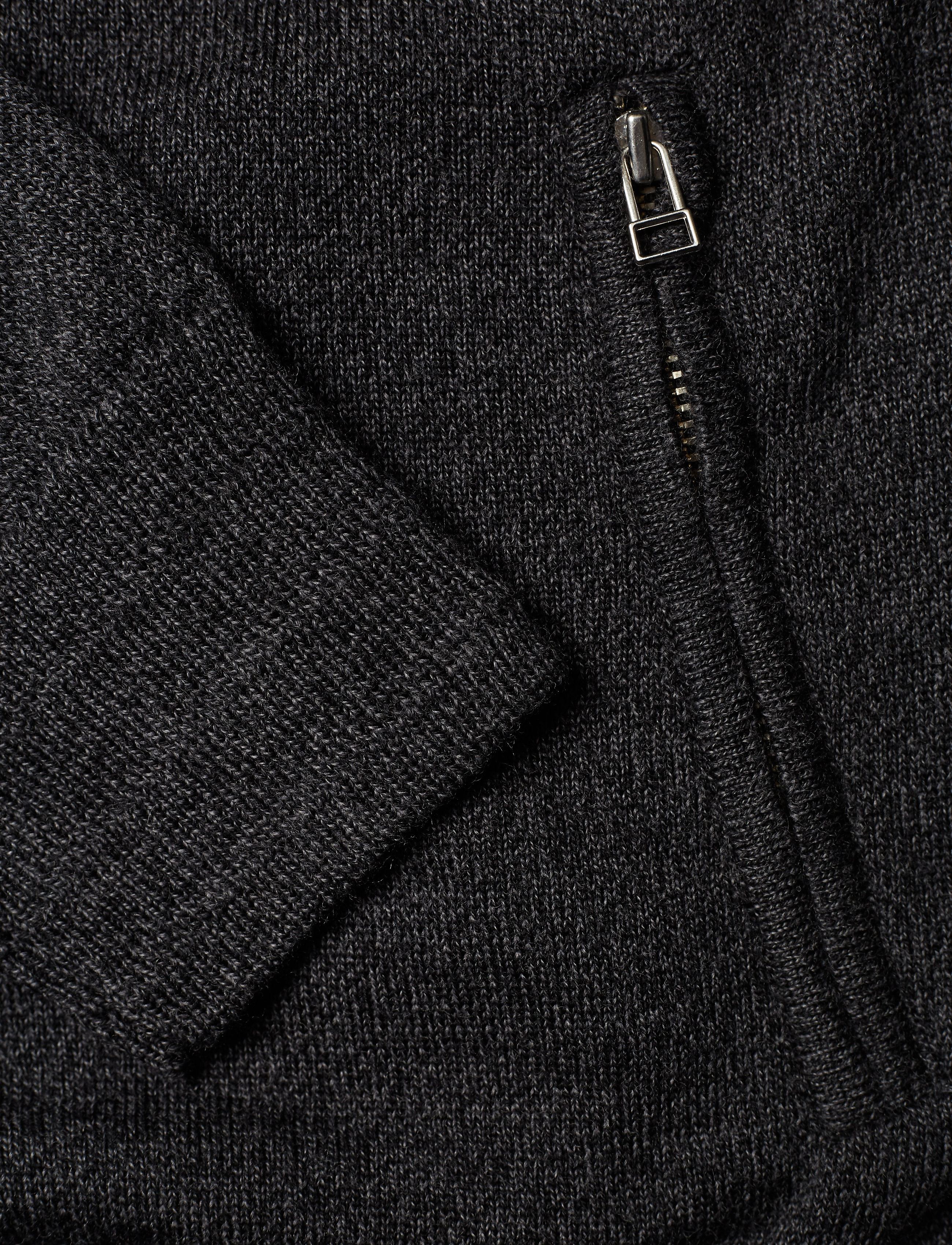 J. Lindeberg - Lyam-True Merino - black melange - 3
