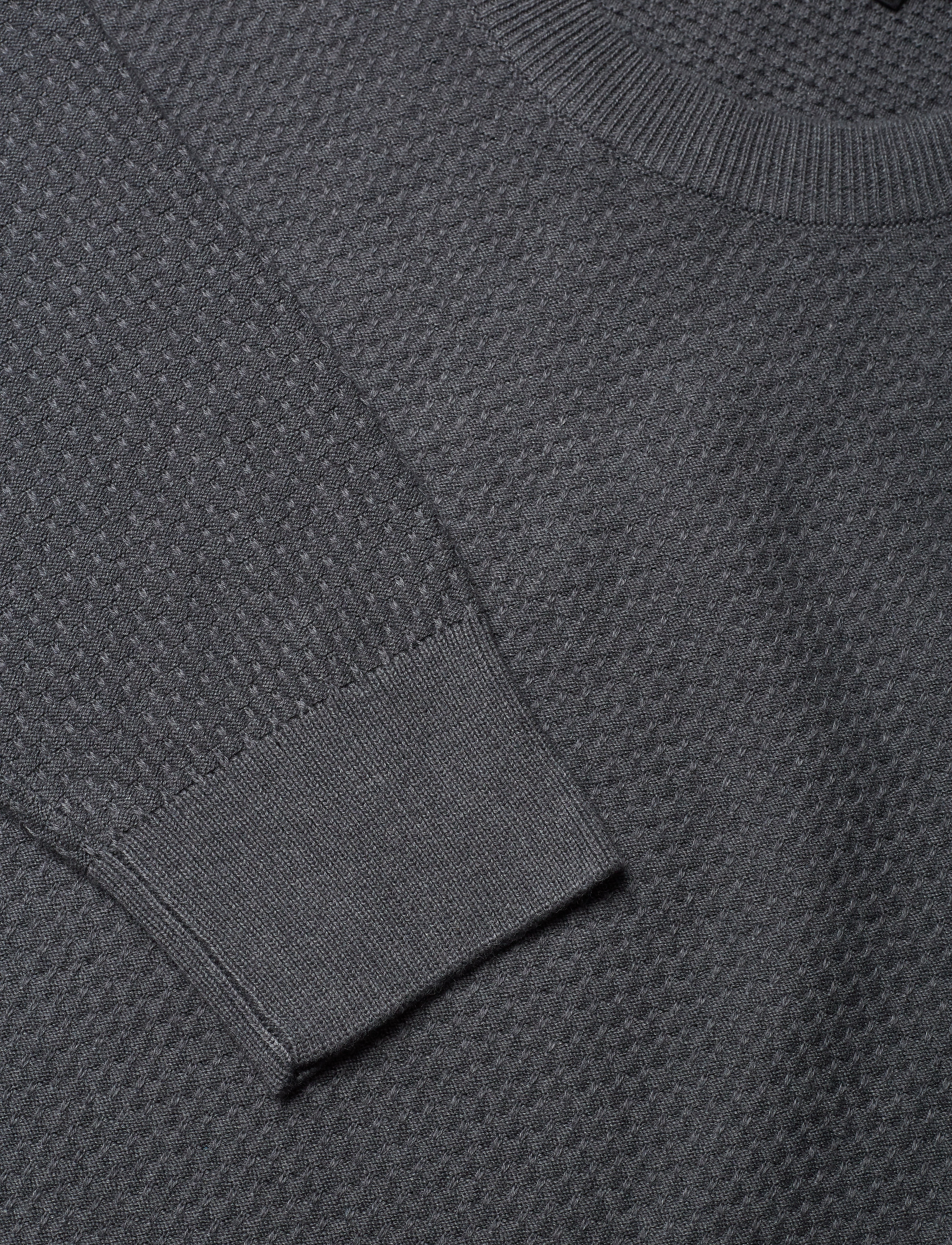J. Lindeberg - Arthur-Small Structure - dark grey melange - 2