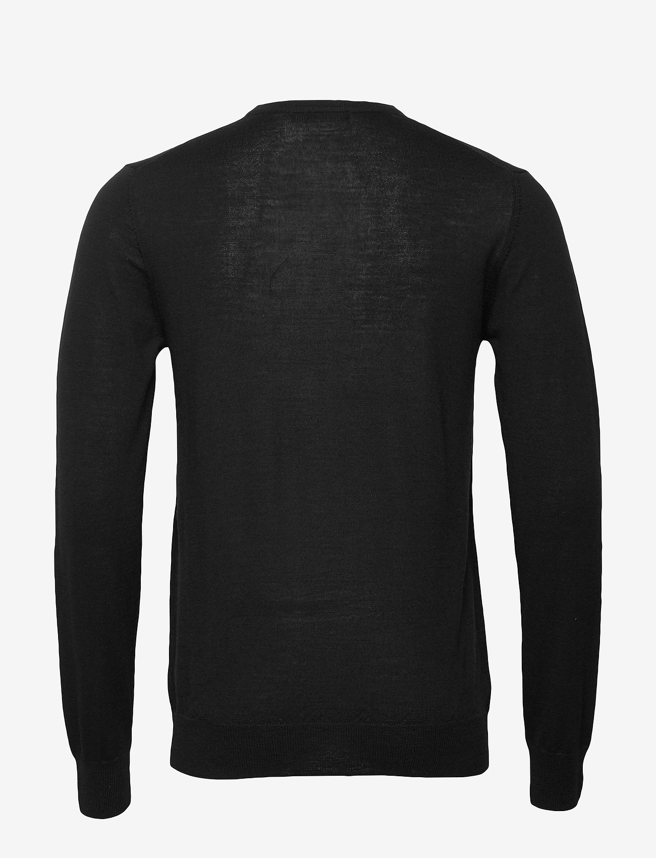 J. Lindeberg - Newman V-neck-Perfect Merino - black - 1