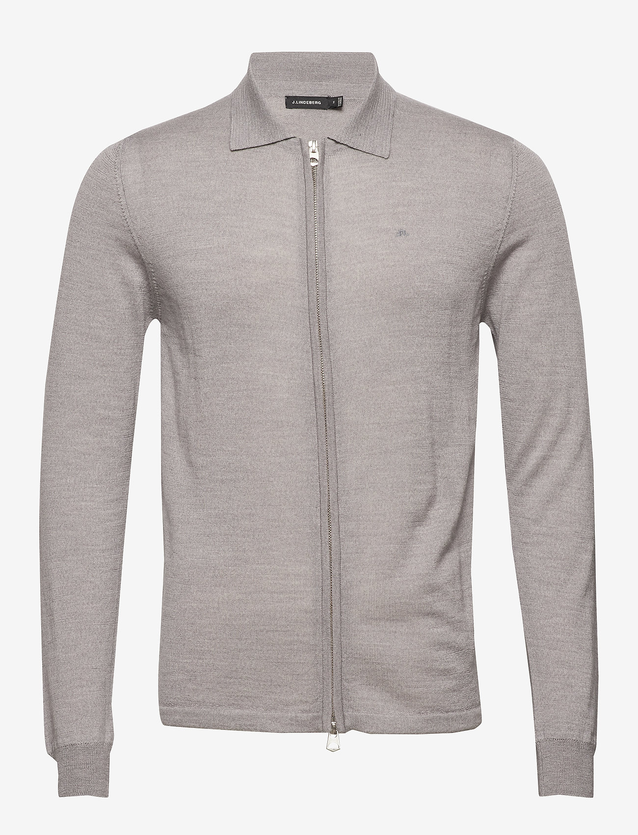 J. Lindeberg - Nyle-Perfect Merino - grey melange - 0
