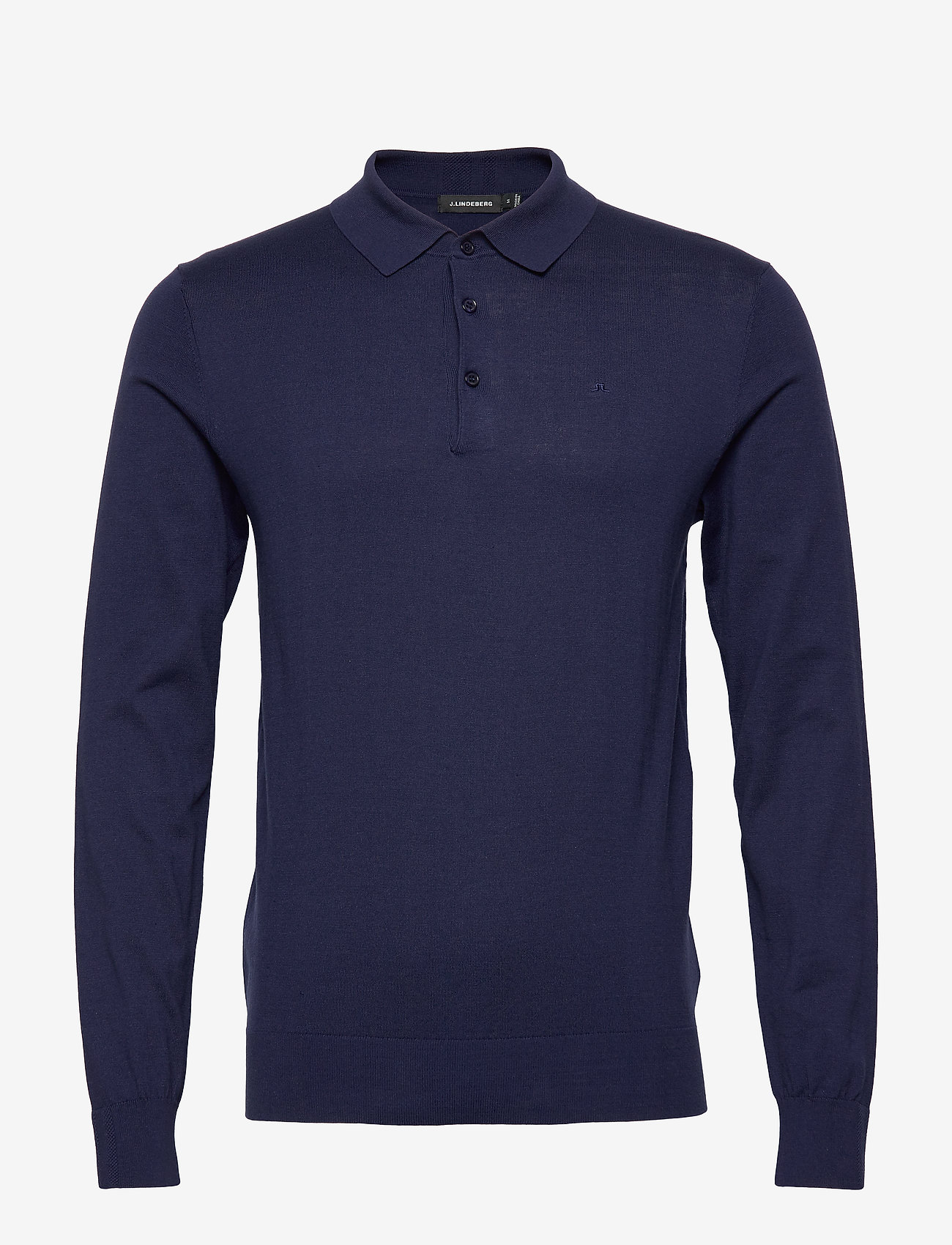 J. Lindeberg - Rowan-Cotton Silk - mid blue - 0