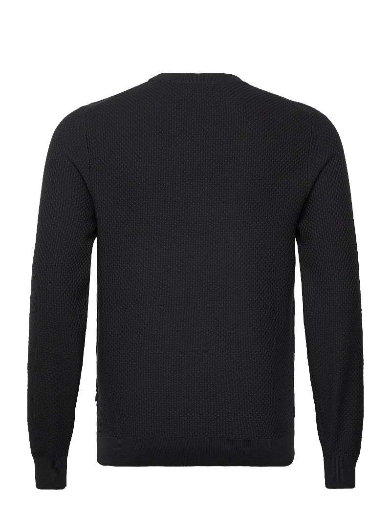 J. Lindeberg - M Cotton Structure Sweater - osta olukorra järgi - black - 1