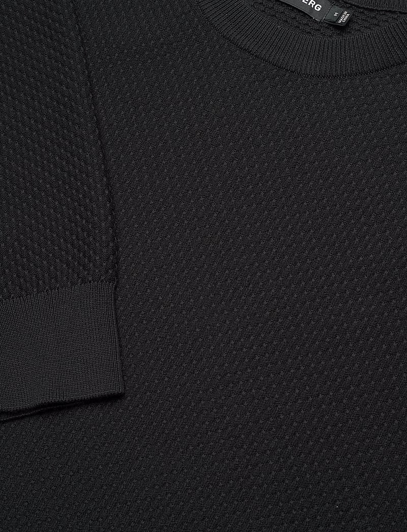 J. Lindeberg - M Cotton Structure Sweater - osta olukorra järgi - black - 2