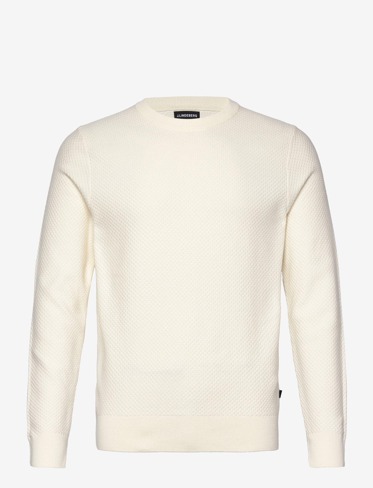 J. Lindeberg - M Cotton Structure Sweater - shop efter anledning - cloud white - 0