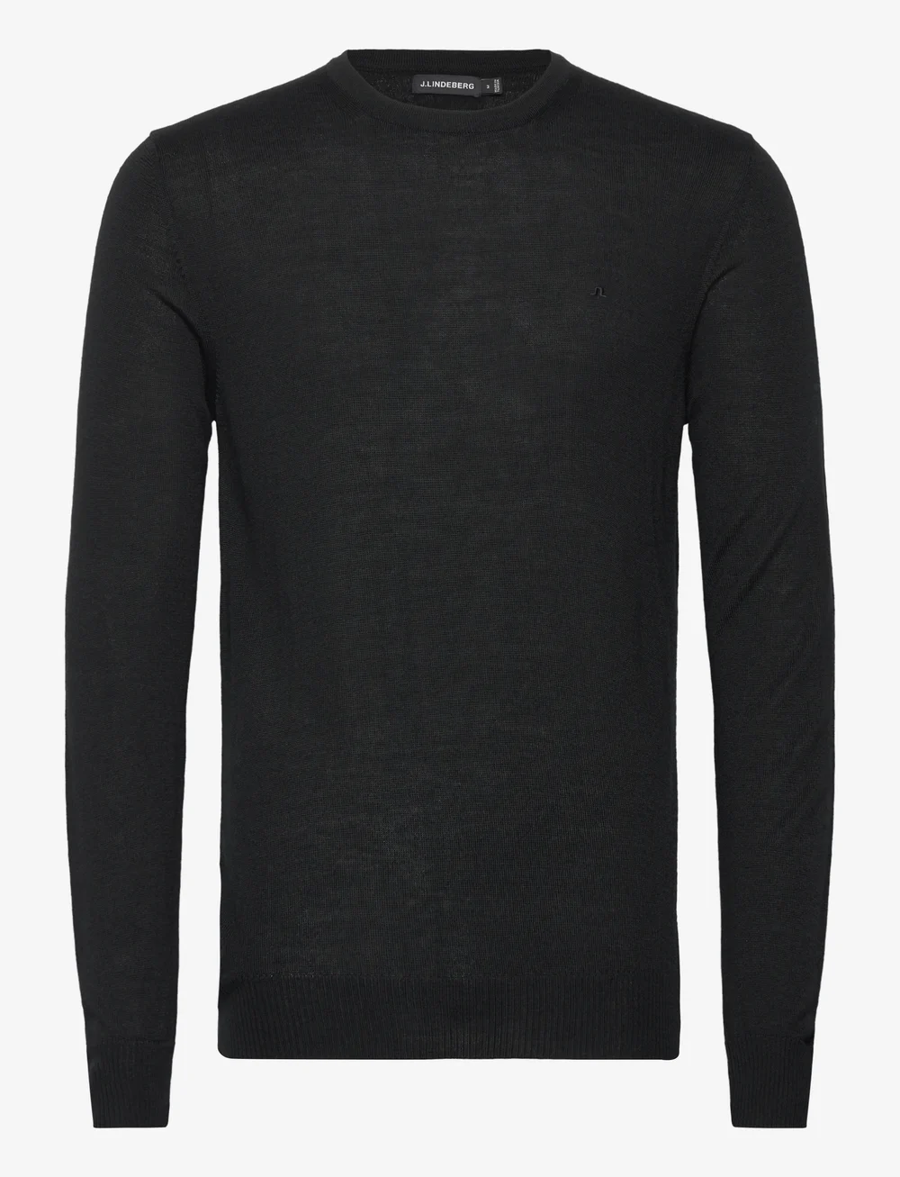 J. Lindeberg - M Merino Blend C-Neck Sweater - rundhalsad - black - 0