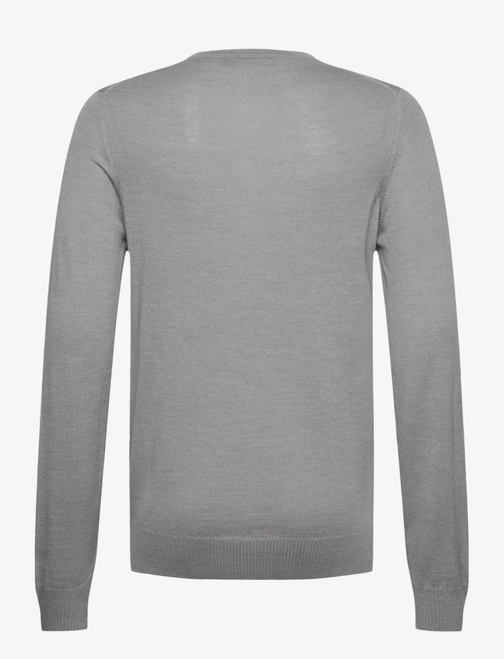 J. Lindeberg - M Merino Blend C-Neck Sweater - rundhalsad - grey melange - 1