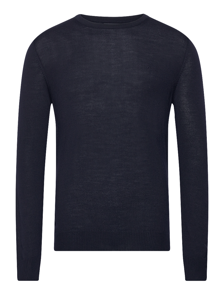 J. Lindeberg - M Merino Blend C-Neck Sweater - rundhals - navy - 1