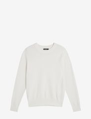 J. Lindeberg - Arthur Knit Org Cotton - trøjer - cloud white - 0