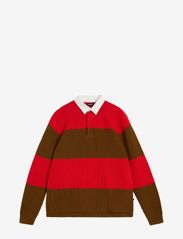 J. Lindeberg - Larkspur Rugby Knit - trikotažiniai polo marškinėliai - butternut - 0