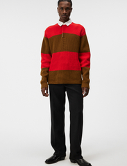 J. Lindeberg - Larkspur Rugby Knit - knitted polos - butternut - 3