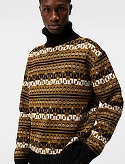 J. Lindeberg - Bearclaw Turtle Neck Sweater - megztiniai su aukšta apykakle - butternut - 4