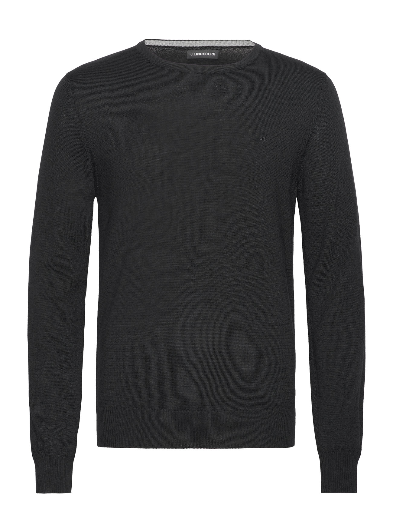 J. Lindeberg - Lyle Merino Crew Neck Sweater - rundhalsad - black - 1
