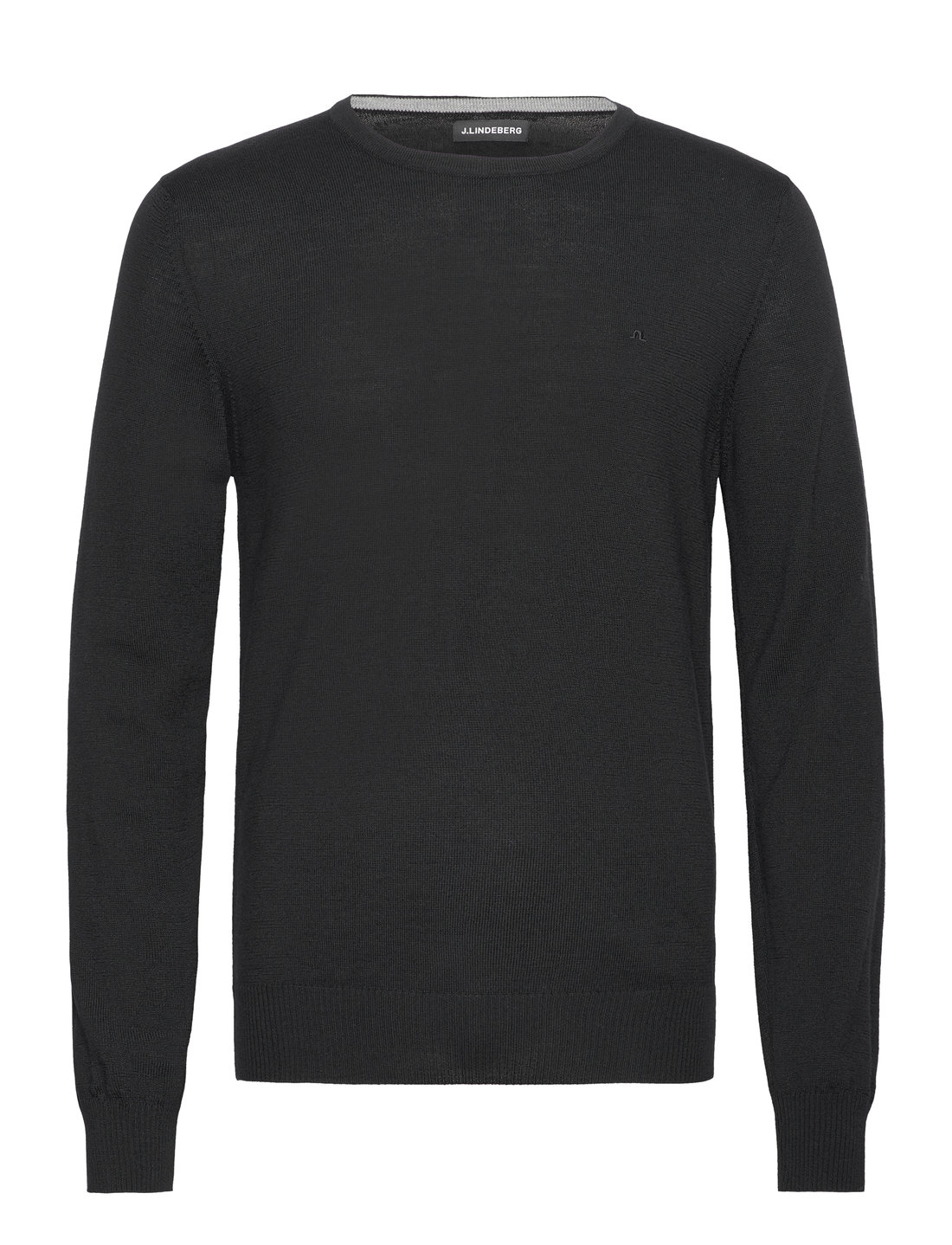 J. Lindeberg - Lyle Merino Crew Neck Sweater - rundhalsad - black - 1