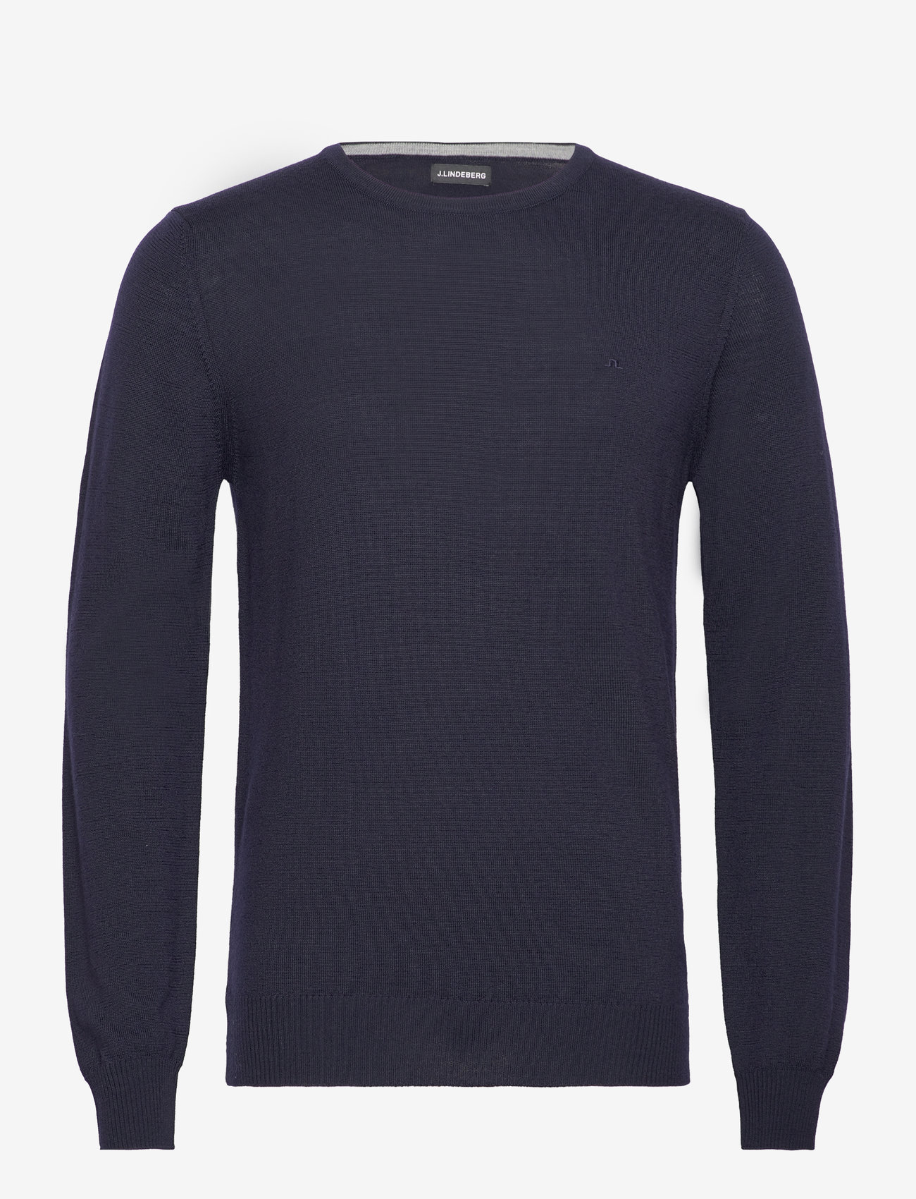 J. Lindeberg - Lyle Merino Crew Neck Sweater - rund hals - navy - 1