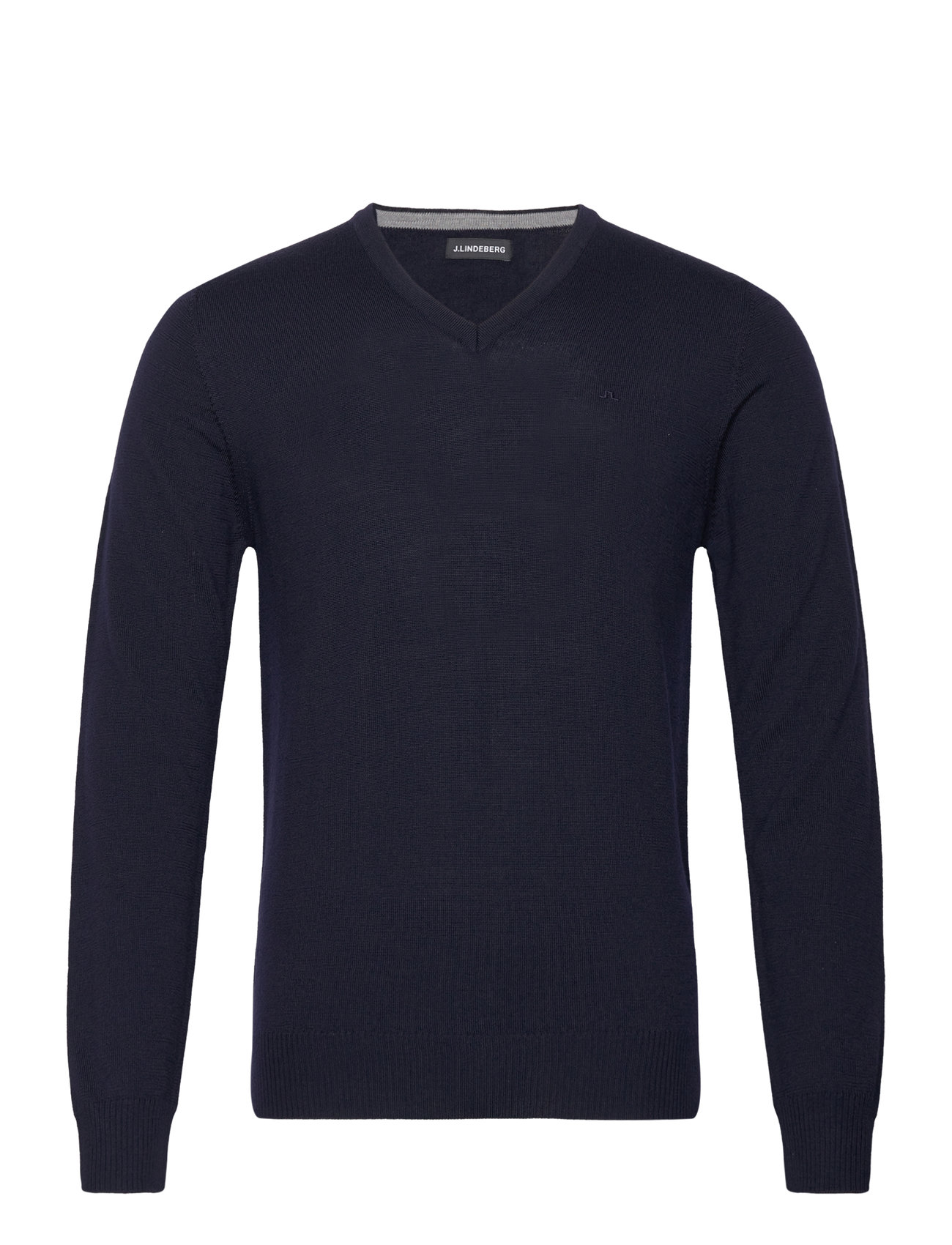 J. Lindeberg - Lymann Merino V-neck Sweater - v-hals - navy - 1