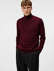 J. Lindeberg - Lyd Merino Turtleneck Sweater - megztiniai su aukšta apykakle - zinfandel - 4