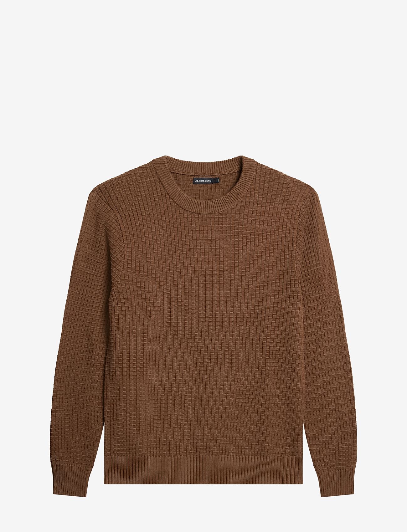 J. Lindeberg - Archer Structure Sweater - knitted round necks - canuto - 0