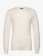 Lyle Light Merino Sweater - CLOUD WHITE