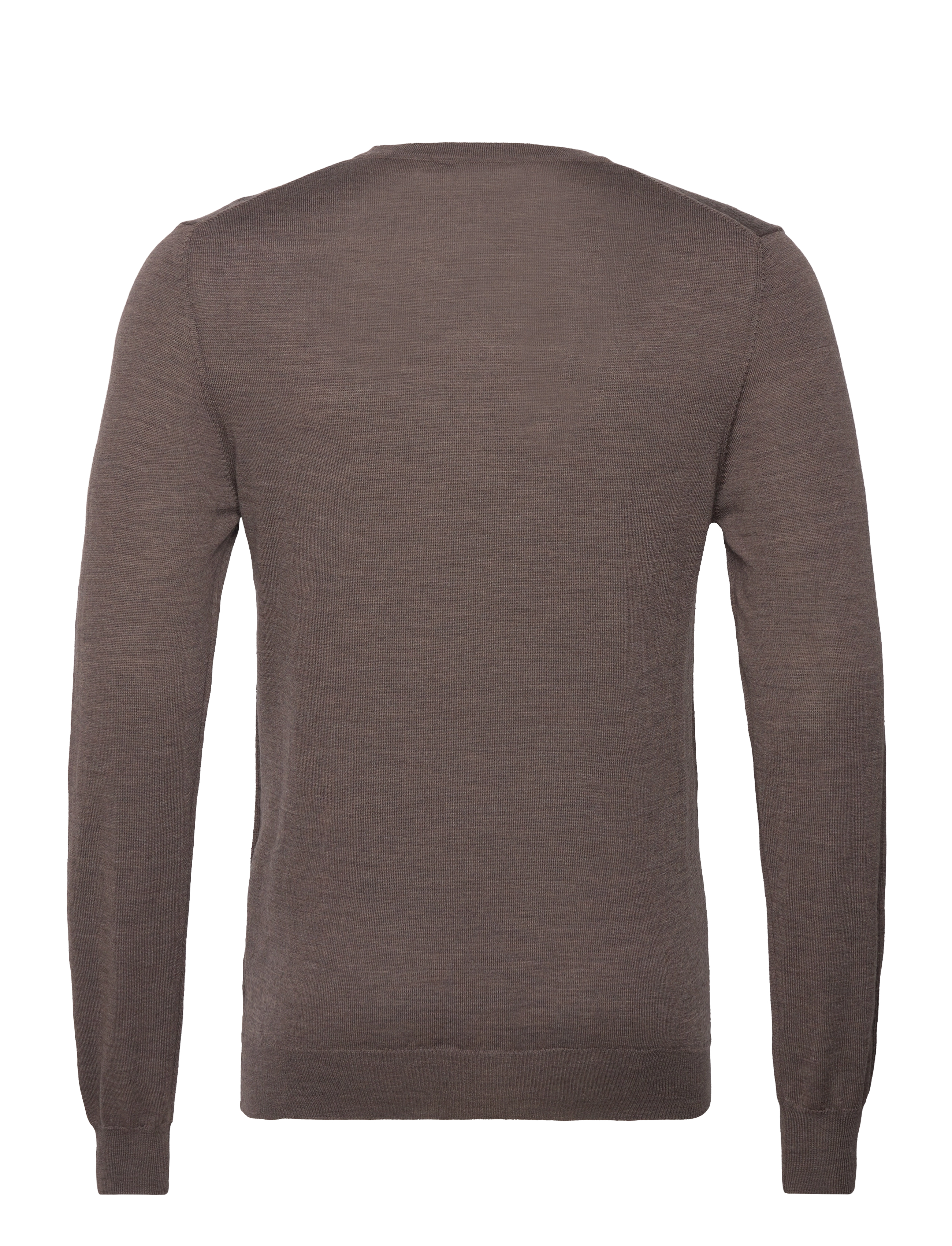 J. Lindeberg - Lyle Light Merino Sweater - walnut melange - 2