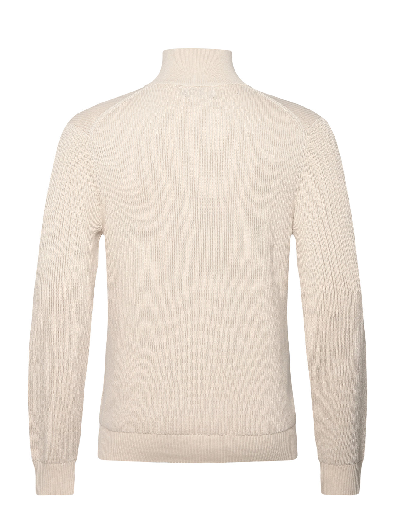 J. Lindeberg - Alex Half Zip Knitted Sweater - moonbeam - 1