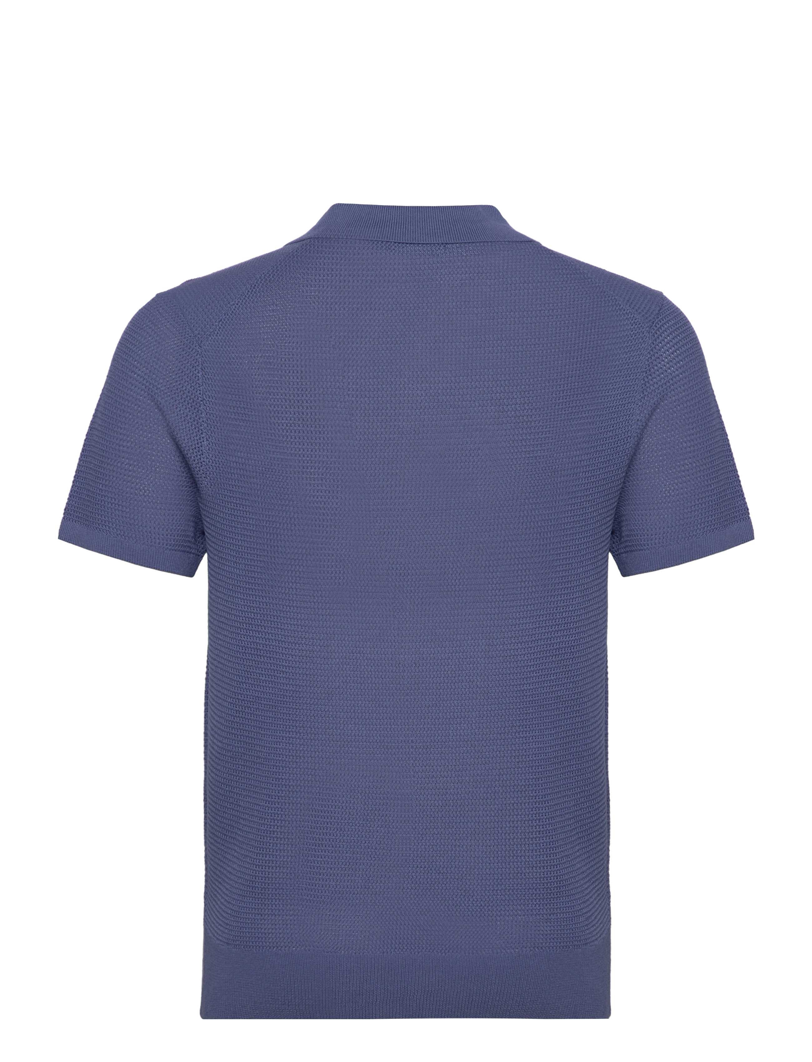 J. Lindeberg - Ben Open Collar Polo - bijou blue - 2