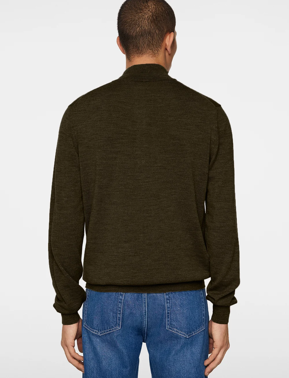 J. Lindeberg Kiyan Quarter Zip Sweater (JLEFMKW11608 J. Lindeberg Kiyan Quarter Zip Sweater (JLEFMKW11608